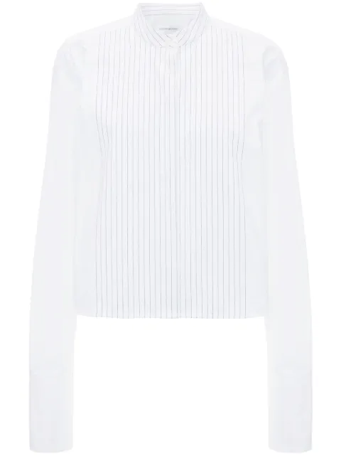 Victoria Beckham cropped tuxedo shirt White 1125WSH006009A