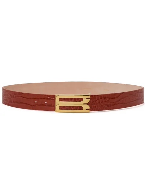 Victoria Beckham Jumbo Frame belt Red 1125ABL006370A