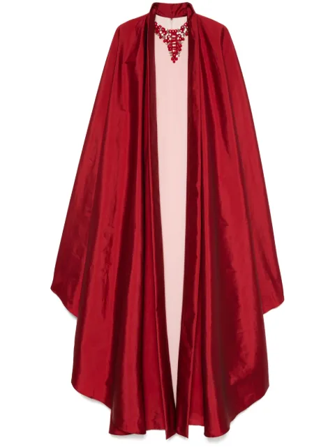 JEAN-LOUIS SABAJI layered embellished abaya Pink 6001310