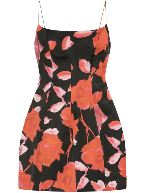 Blumarine floral mini dress Red P522A634A