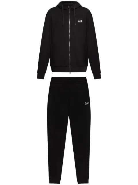 Ea7 Emporio Armani cotton track pants Black 8NPV68PJVTZ