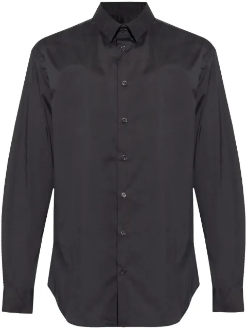 Giorgio Armani classic-collar shirt Black GM000056TE11184