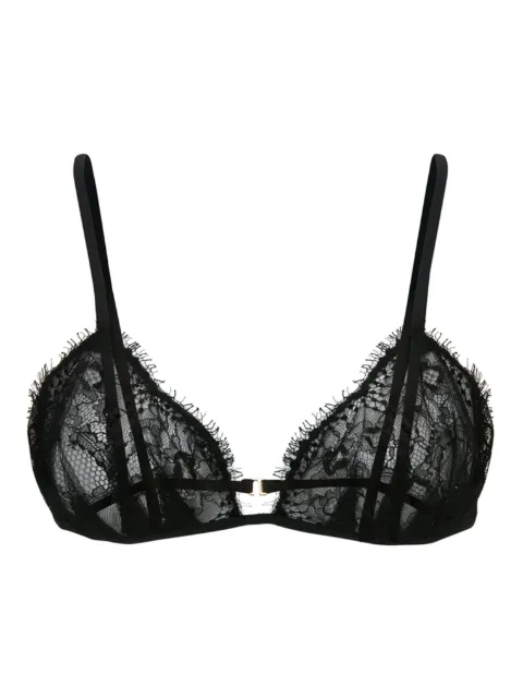 Victoria Beckham triangle cup bra Black 1125WAC006287A