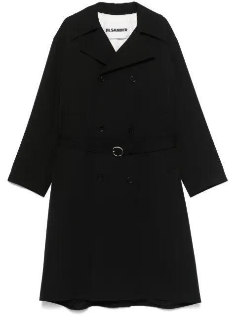 Jil Sander belted coat Black J23SW0001J40002