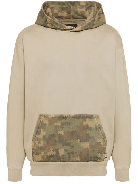 PEACE AND AFTER cotton hoodie Neutrals PA24INHD03ECRU