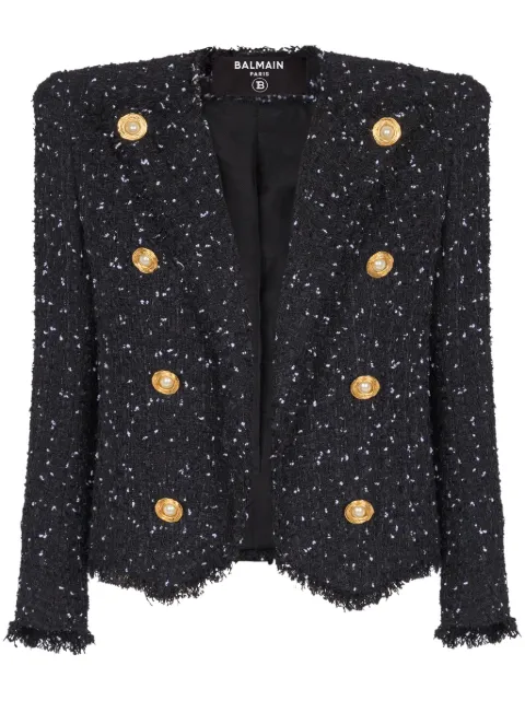Balmain Spencer jacket Black EF0SC226XL06