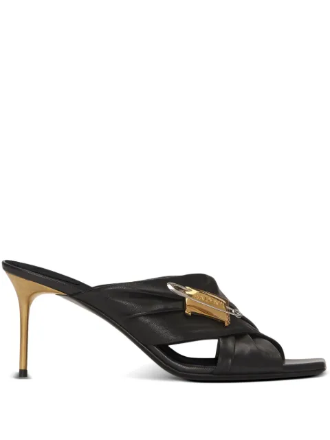 Balmain Safety Pin sandals Blue EN1UR079LNAP