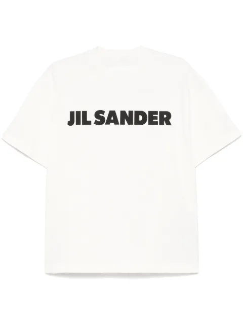 Jil Sander logo-print T-shirt Neutrals J03GC0137J45148
