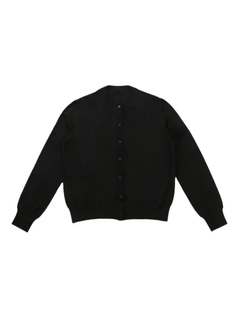 The Row round neck cardigan Black 5578Y498
