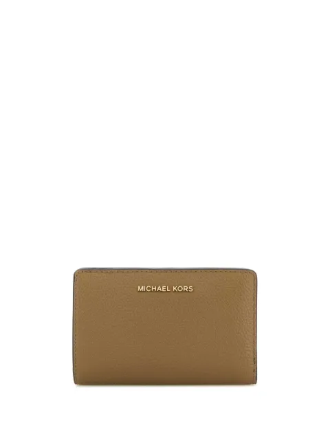 Michael Michael Kors logo-lettering wallet Brown 32R4G8ED6L