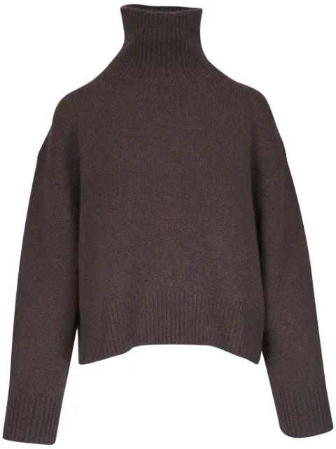 Nili Lotan funnel-neck sweater Brown 81230Y347
