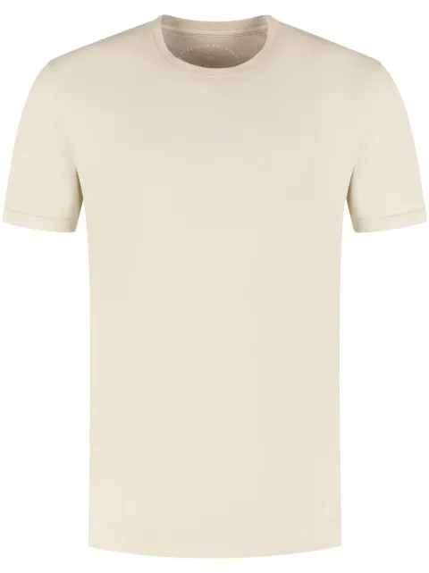 Fedeli knitted T-shirt Neutrals 8UED010359