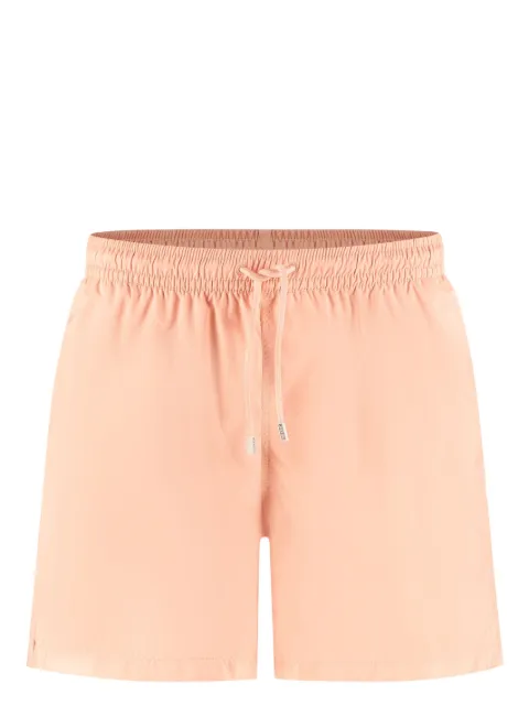 Fedeli logo-patch swim shorts Orange 8UE0032076