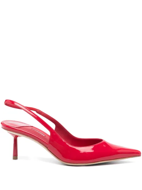 Le Silla 60mm Bella slingback pumps Red 4233B060LBPPKAB