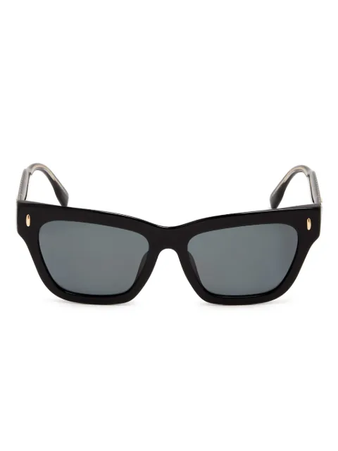 Tory Burch Miller rectangle-frame sunglasses Black 0TY720
