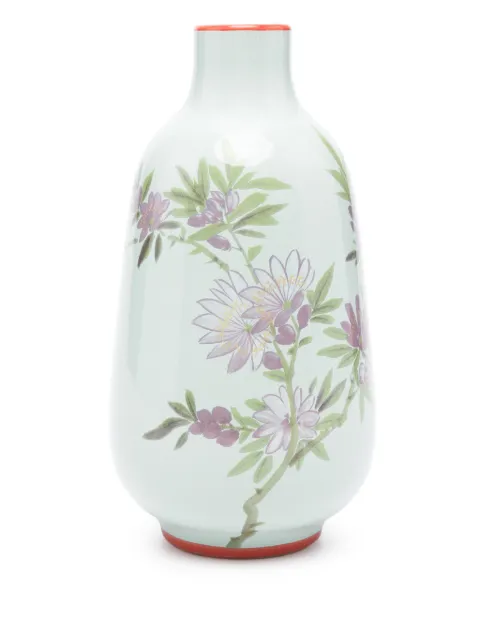 Pierre-Louis Mascia floral-print vase (27cm x 15cm) Blue VASEAP15