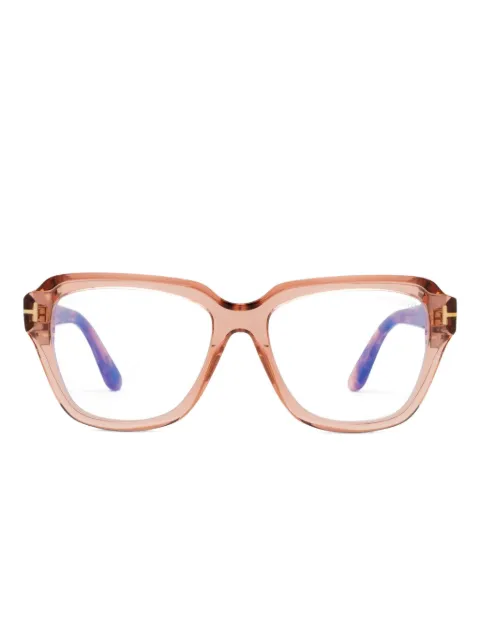 TOM FORD Eyewear square-frame glasses Pink FT5988B
