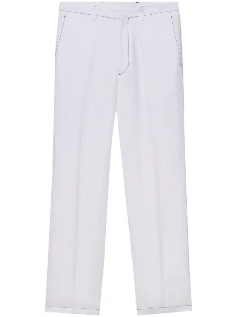Prada linen pants White UPA669SOOO11T7