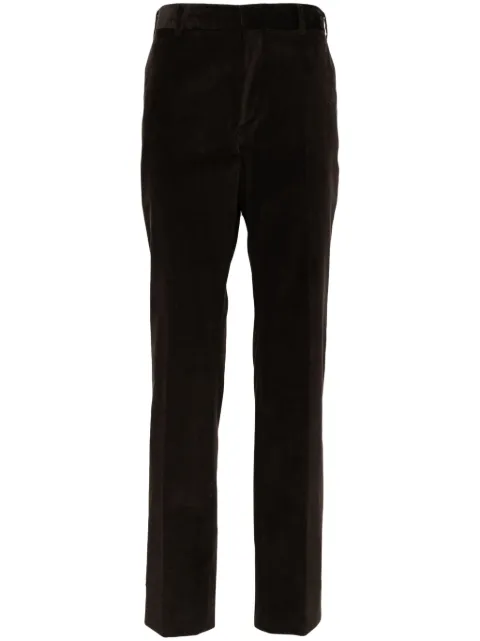 Brioni tailored straight-leg trousers Brown RPC20M090432800