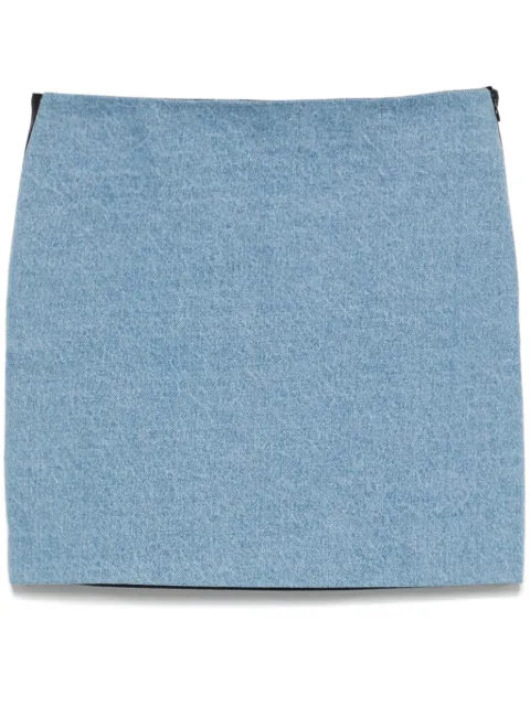 Nanushka denim mini skirt Blue NW25RSSK09553