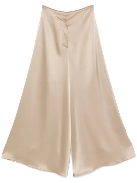 Nanushka satin trousers Neutrals NW25RSPA02872