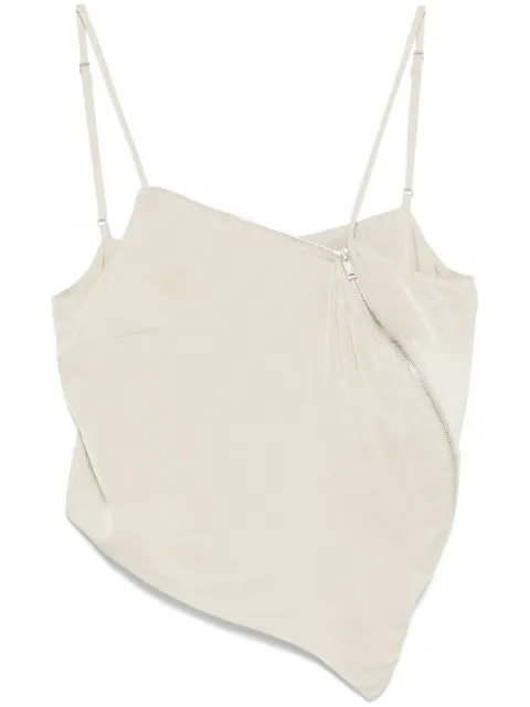 Nanushka sleeveless crop top Grey NW25RSTP18972