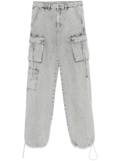Patrizia Pepe cargo-pockets jeans Grey 8P0704D096S714
