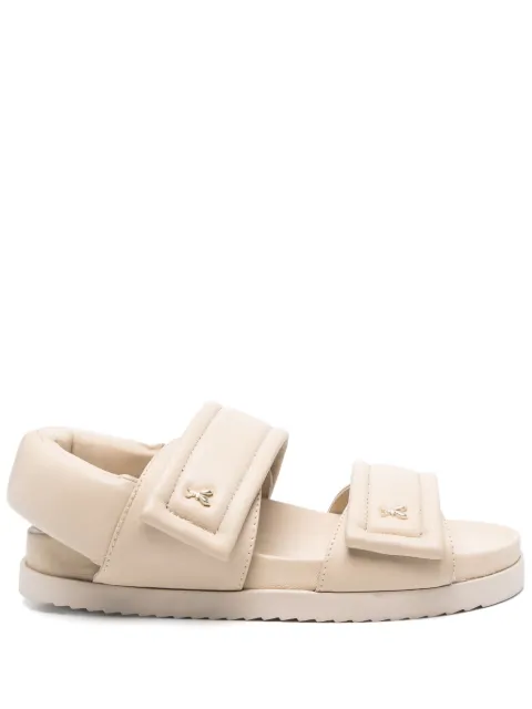 Patrizia Pepe strappy slides Neutrals 8X0080L026B732