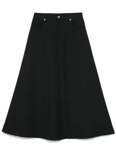 Nanushka Cintia midi skirt Grey NW25RSSK15294