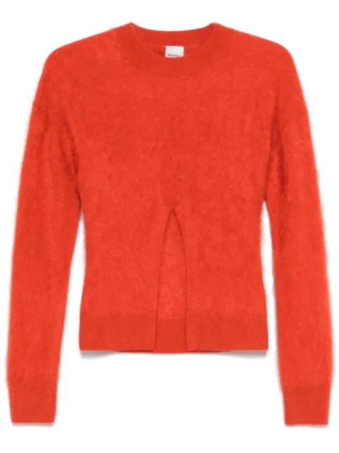 Nanushka cut-out sweater Red NW25RSSW10222