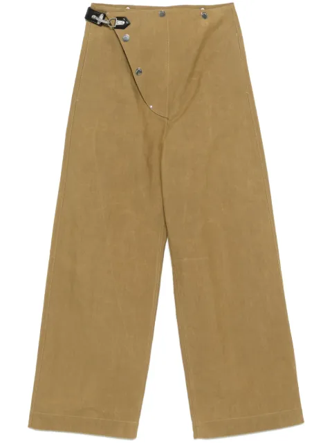 Nanushka straight-leg trousers Brown NW25RSPA20763