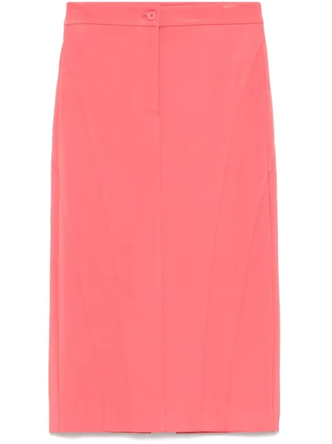 PINKO panelled midi skirt Pink 104680A0HM