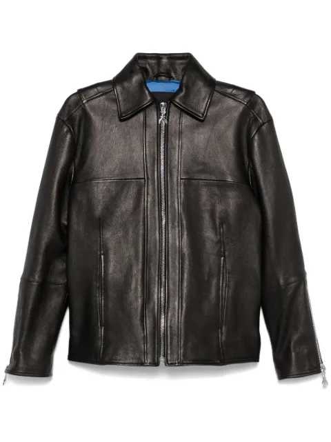 Patrizia Pepe leather jacket Black 8O0160L143
