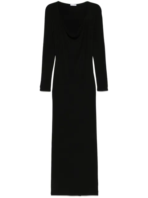 Patrizia Pepe crepe maxi dress Black 8A1443J015