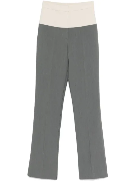 Patrizia Pepe colour-block trousers Grey 8P0665A533