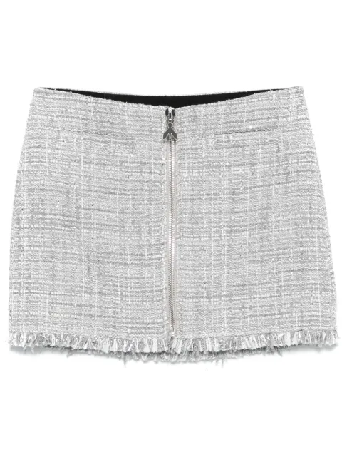 Patrizia Pepe tweed mini skirt Grey 8G0440A537