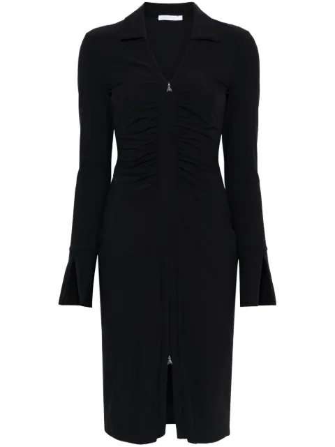 Patrizia Pepe jersey midi dress Black 8A1452JZ26