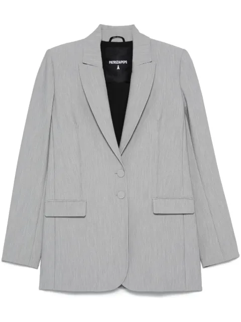 Patrizia Pepe mélange blazer Grey 8S0525A533