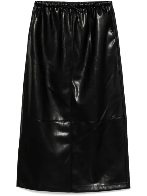 b+ab faux-leather skirt Black 4W230AI