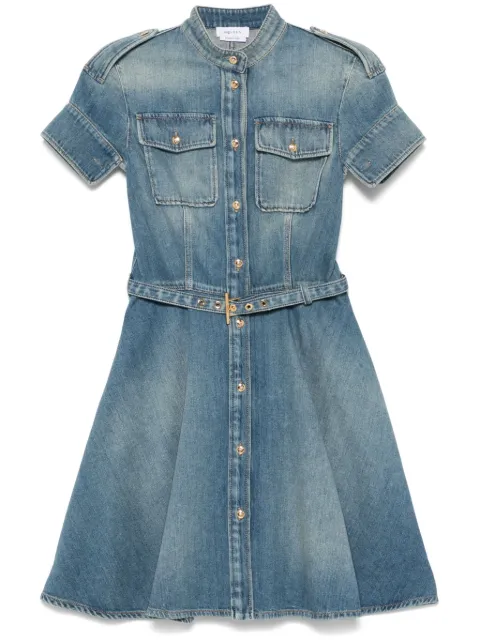 Alexander McQueen denim mini dress Blue 816098QMAC3