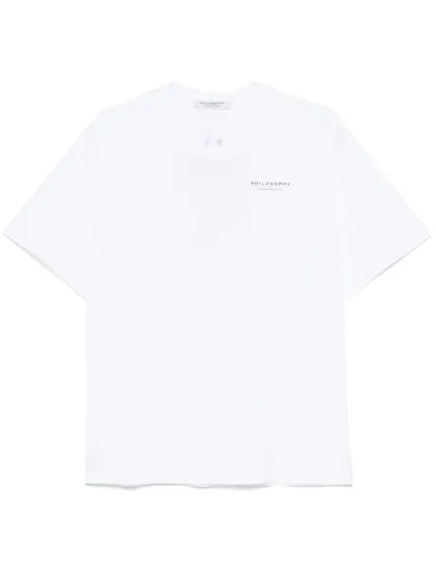 Philosophy Di Lorenzo Serafini logo-print T-shirt White A07040744