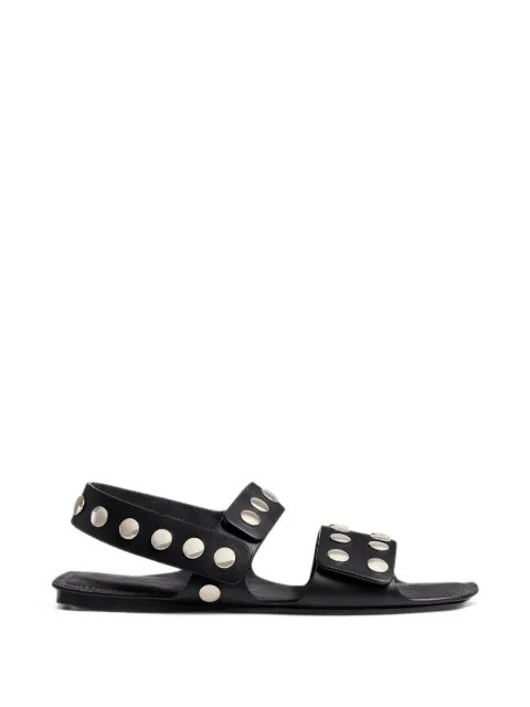 KHAITE Boden flat sandals Black F3086930