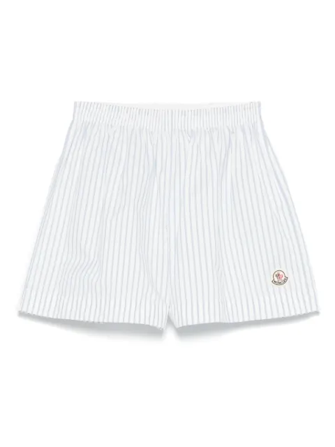 Moncler striped shorts White K20932B00006598S1