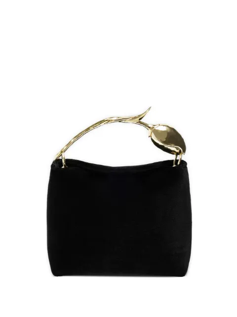 ERDEM mini Bloom bag Black PS25B1BVL