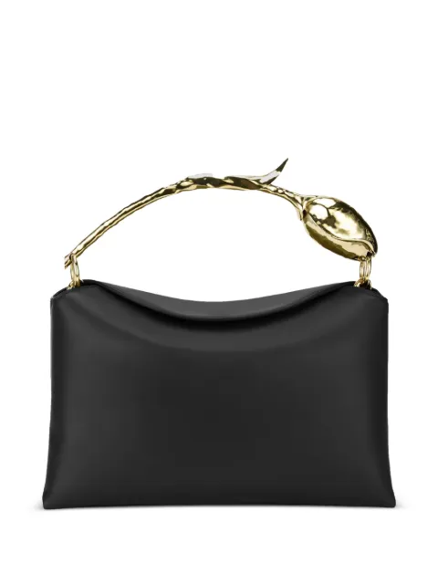 ERDEM midi Bloom bag Black PS25B2BL