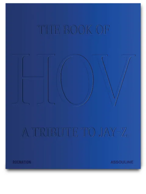 Assouline The Book of HOV: A Tribute to JAY-Z (Ultimate) hardcover book Blue 9781649804242