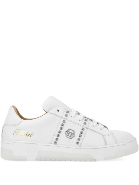 Philipp Plein leather sneakers White PAESUSC0754PLE075N