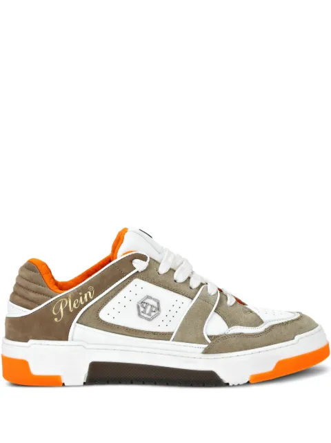 Philipp Plein logo-detail sneakers Neutrals PAESUSC0724PLE010N