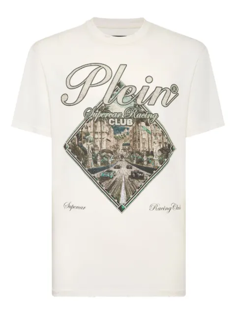 Philipp Plein Rombo Monaco T-shirt White PAECMTK8263PJY002N