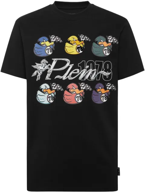 Philipp Plein graphic-print T-shirt Black PAECMTK8206PJY002N